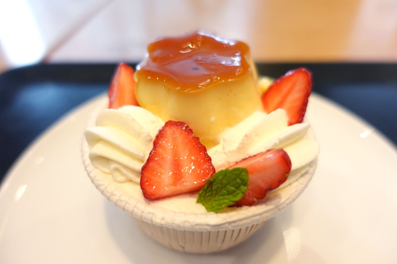 カフェでケーキを味わう 5 きのとやのダブルプリンパフェ Kinotoya Cafe いー気分